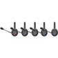 Sistema de intercomunicação sem fio Synco X-Talk X5 com 5 fones de ouvido de ouvido único (2,4 GHz)