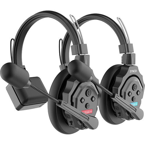 Sistema de intercomunicação sem fio Synco X-Talk X2 com 2 fones de ouvido de ouvido único (2,4 GHz)