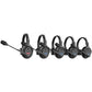 Sistema de intercomunicação sem fio Synco X-Talk X5 com 5 fones de ouvido de ouvido único (2,4 GHz)