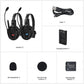 Sistema de intercomunicação sem fio Synco Xtalk XPro2 com 2 fones de ouvido de ouvido único (2,4 GHz)