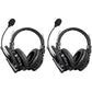 Intercomunicador sem fio Synco Xtalk XMax2 com 2 fones de ouvido duplos (2,4 GHz)