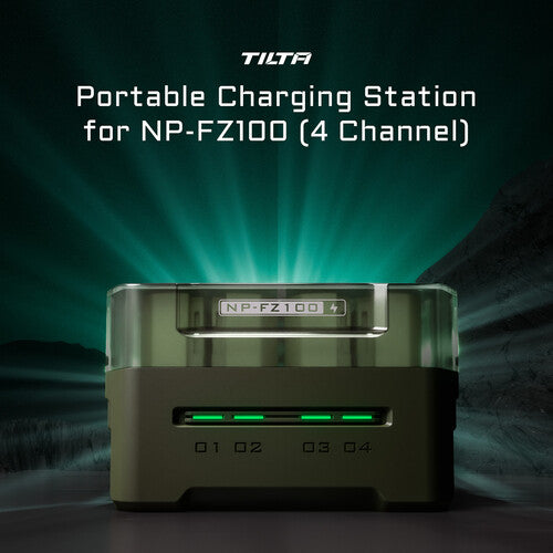 Tilta Portable Charging Station for NP-FZ100 Batteries TBC-FZ100-GN