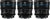 SIRUI Night Walker S35 Manual Focus Cine Lens Set, 24mm, 35mm, 55mm, T1.2 Large Aperture Lens