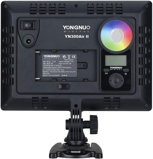 Painel de luz de vídeo LED YONGNUO YN300 Air II