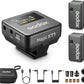 Microfone de lapela sem fio GODOX Magic XT1 com tela sensível ao toque para câmera/Android/iPhone 15 e 16/PC