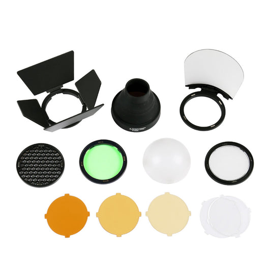 Kit de acessórios Godox AK-R1 para cabeça de flash redonda