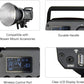Godox MS200 200WS 2.4G Wireless X System Studio Flash 220V
