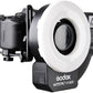 Flash de anel leve Godox Wistro AR400