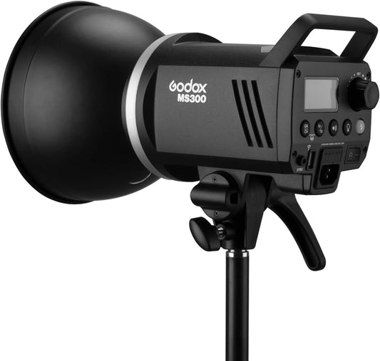 Flash de estúdio compacto Godox MS300 220V