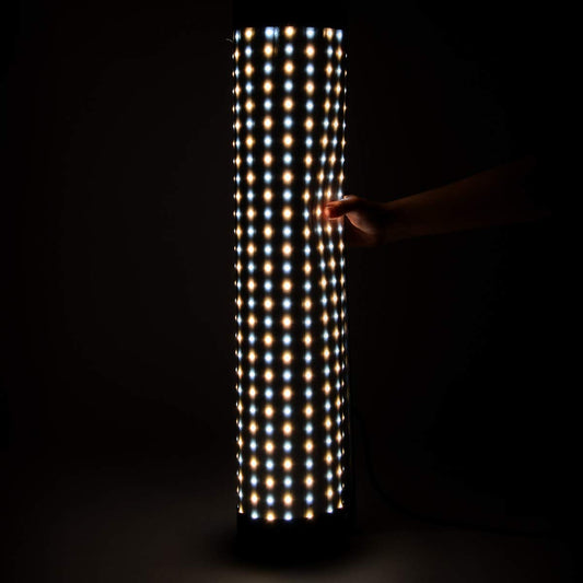 Luz LED Godox FL150S/FL150R leve, portátil, flexível e maleável