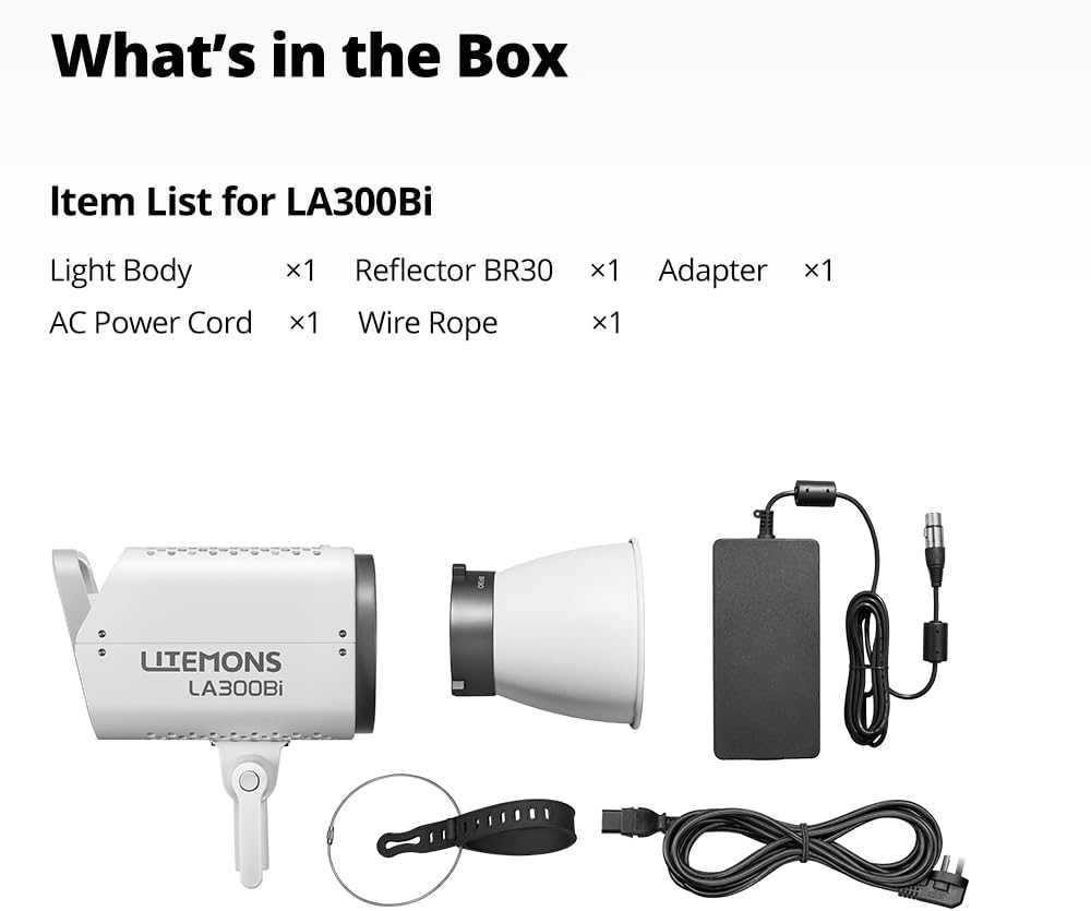 Godox Litemons LA300Bi LED Monolight bicolor 