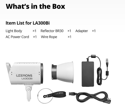 Godox Litemons LA300Bi LED Monolight bicolor 