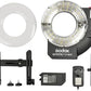 Flash de anel leve Godox Wistro AR400