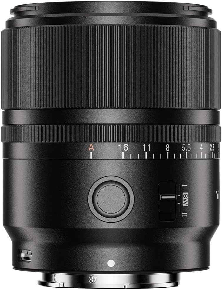 Lente YONGNUO YN33mm F1.4 com controle remoto
