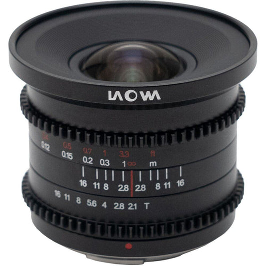Lente Venus Laowa 6mm T2.1 Zero-D Cine para Micro Quatro Terços