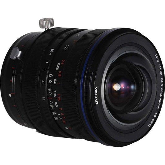 Lente Venus Optics Laowa 15mm f/4.5 com deslocamento Zero-D