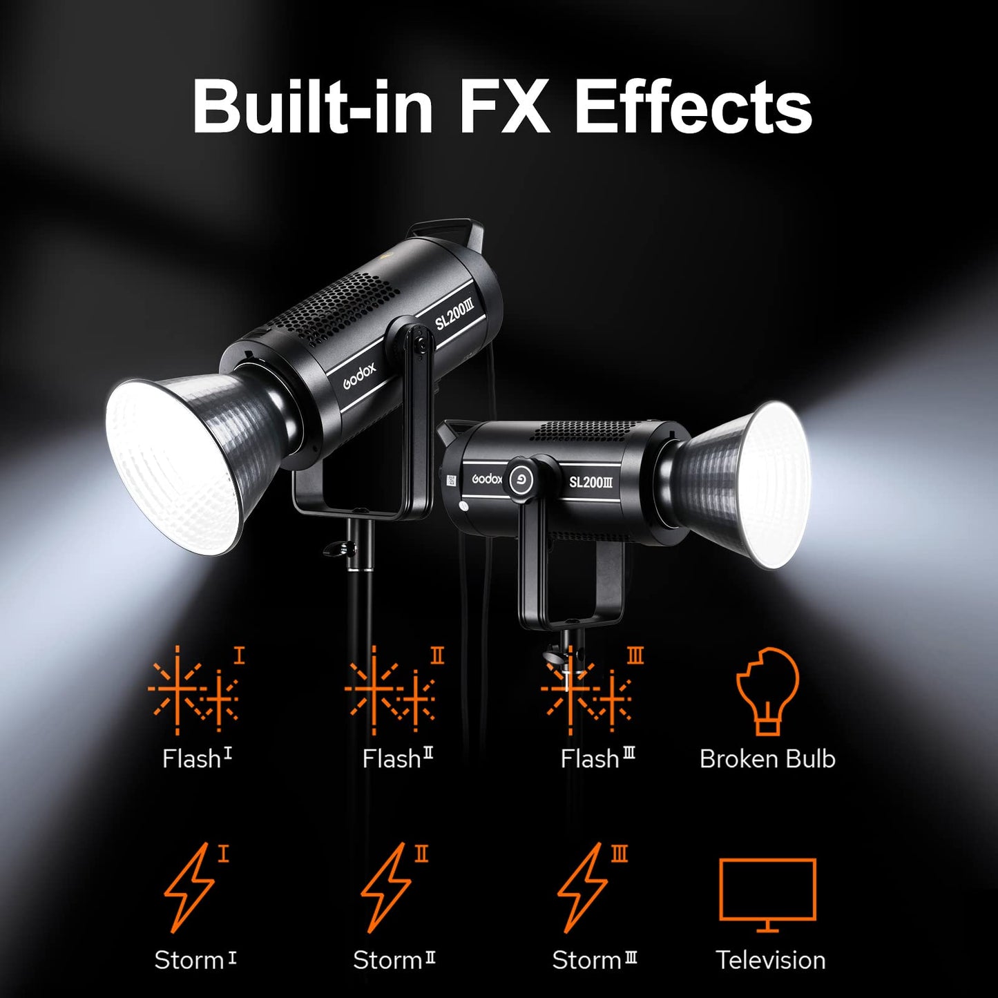 Luz de vídeo LED Godox SL200III