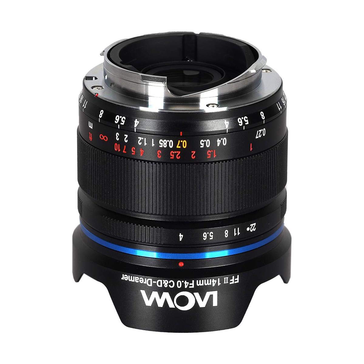 Lente Laowa 14mm f4 FF RL Zero-D grande angular com foco manual e quadro inteiro