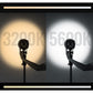 Kit de luz LED bicolor portátil Yongnuo YNLUX100 com plugue UE de 220 V