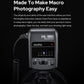 Godox ML-150II ML150II Macro LED Ring Flash Speedlite GN12 Tempo de reciclagem de 0,1-2 s 5800K ± 200K para câmeras DSLR Sony Canon Nikon Fuji Olympus Panasonic para produção de vídeo, fotografia de animais e plantas