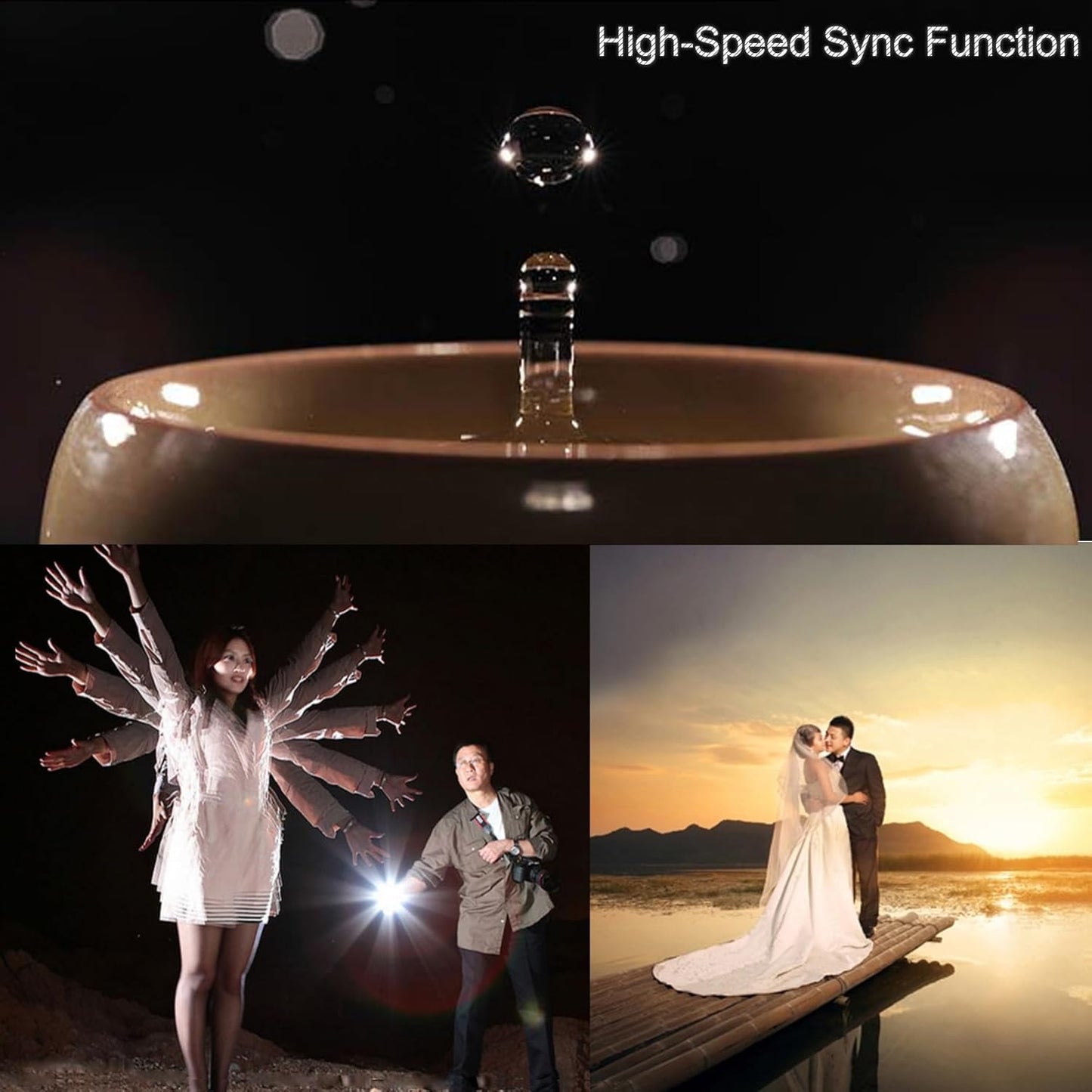 Flash Speedlite Godox TT350S para câmera Sony