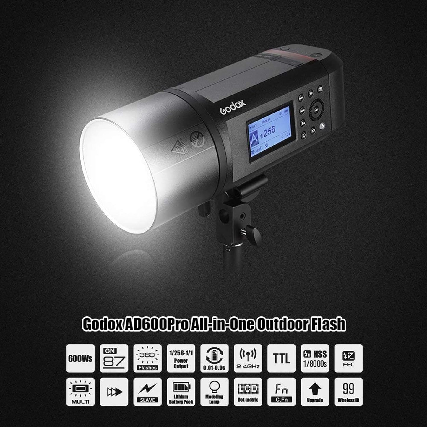 Godox AD600 Pro AD600Pro Luz estroboscópica para exteriores
