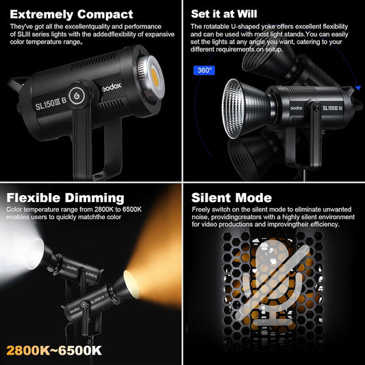 Godox SL150IIIBI Monolight LED bicolor 