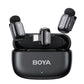 Microfone de lapela sem fio BOYA mini para Android/Tablets/PC com plugue USB C, redução de ruído