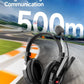 Intercomunicador sem fio Synco Xtalk XMax2 com 2 fones de ouvido duplos (2,4 GHz)