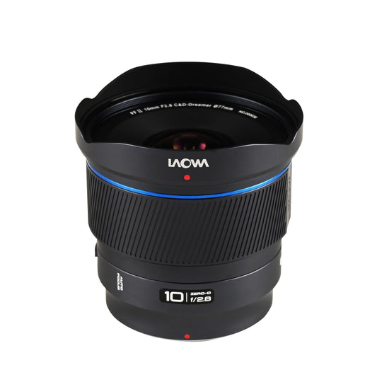 Lente LAOWA 10mm f/2.8 com foco automático (5 lâminas)
