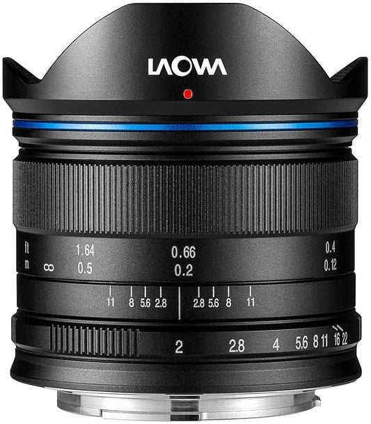 Lente Venus Laowa 7,5 mm f/2 para Micro Quatro Terços, versão leve