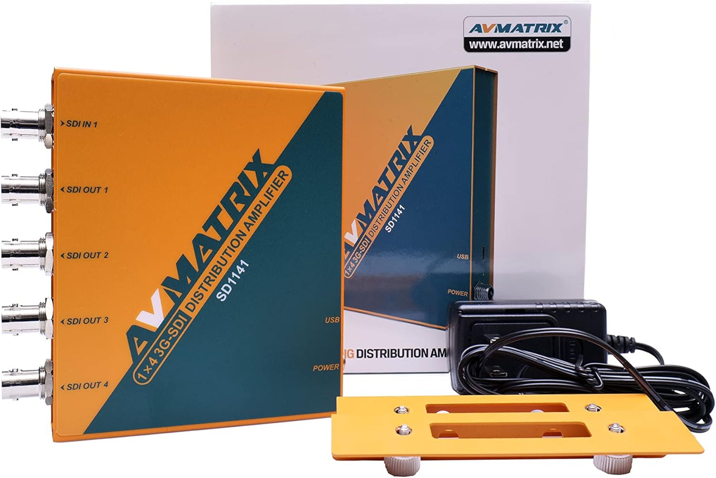 Amplificador de Distribuição AVMATRIX 1x4 3G-SDI SD1141 