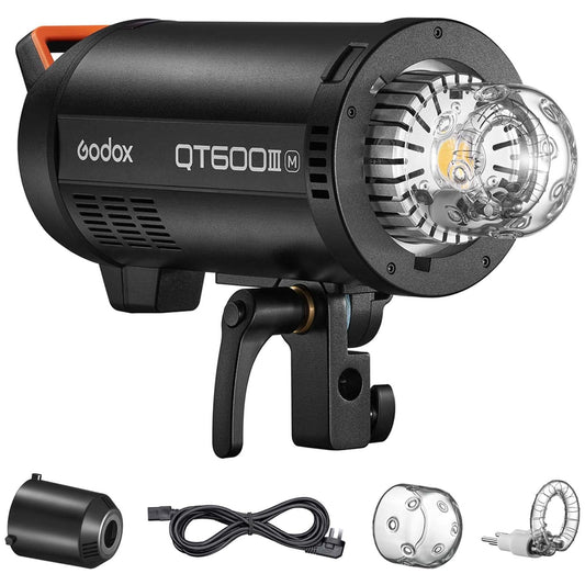 GODOX QT600IIIM Luz de Estúdio Strobe Flash 220V