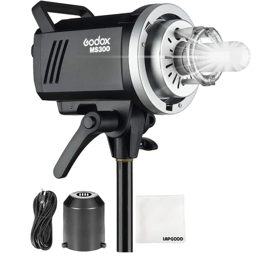 Flash de estúdio compacto Godox MS300 220V