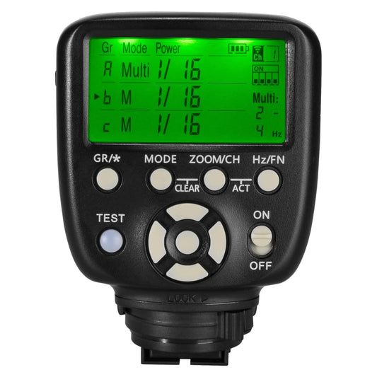 Transmissor de Disparo de Flash Sem Fio YN560-TX II - Controlador Manual para Configuração Multi-Strobe