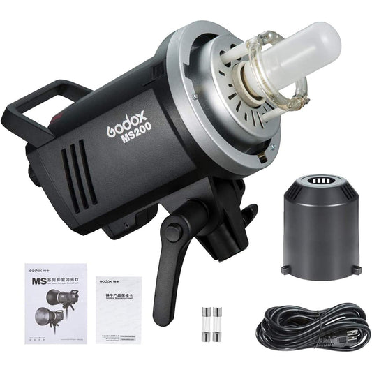 Godox MS200 200WS 2.4G Wireless X System Studio Flash 220V