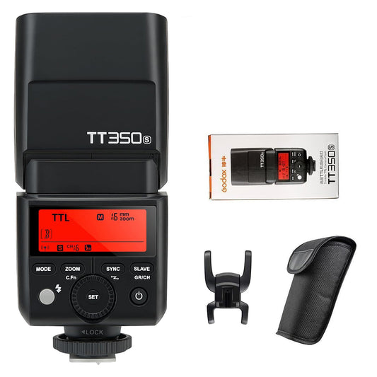 Flash Speedlite Godox TT350S para câmera Sony