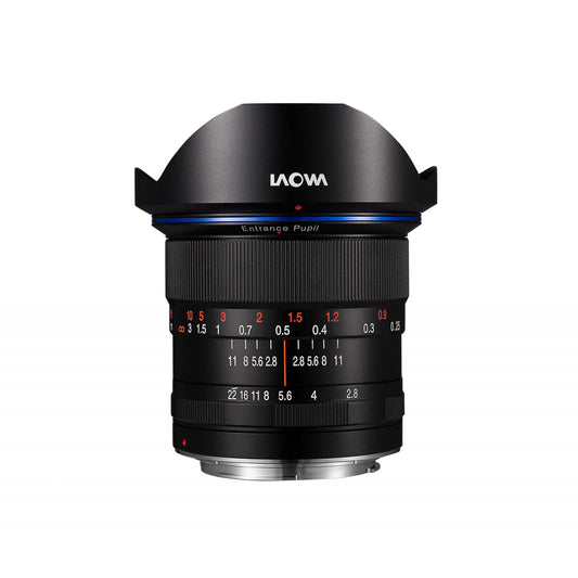 Lente ultra grande angular Laowa 12mm f/2.8 Zero-D 