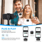 Microfone de lapela sem fio BOYA BY-M1V4 para Android iPhone 15 Plug Play USB-C