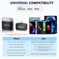 Microfone de lapela sem fio BOYA BY-M1V6 para iPhone Plug Play Microfones de lapela duplos