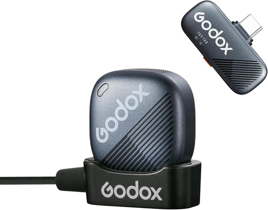 Kit1 de microfone de lapela sem fio Godox Cube-SC 2.4G (tipo C)