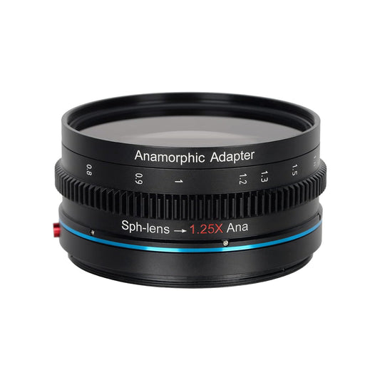 Adaptador anamórfico SIRUI 1,25x T2.9 para lentes da série Venus com foco único frontal