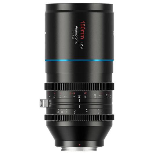 Lente anamórfica full-frame Sirui 150mm T2.9 1.6X, lente telefoto anamórfica para cinema