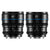 SIRUI Night Walker T1.2 S35 Cine Lens Set, 16mm, 75mm, Large Aperture Manual Focus Lens